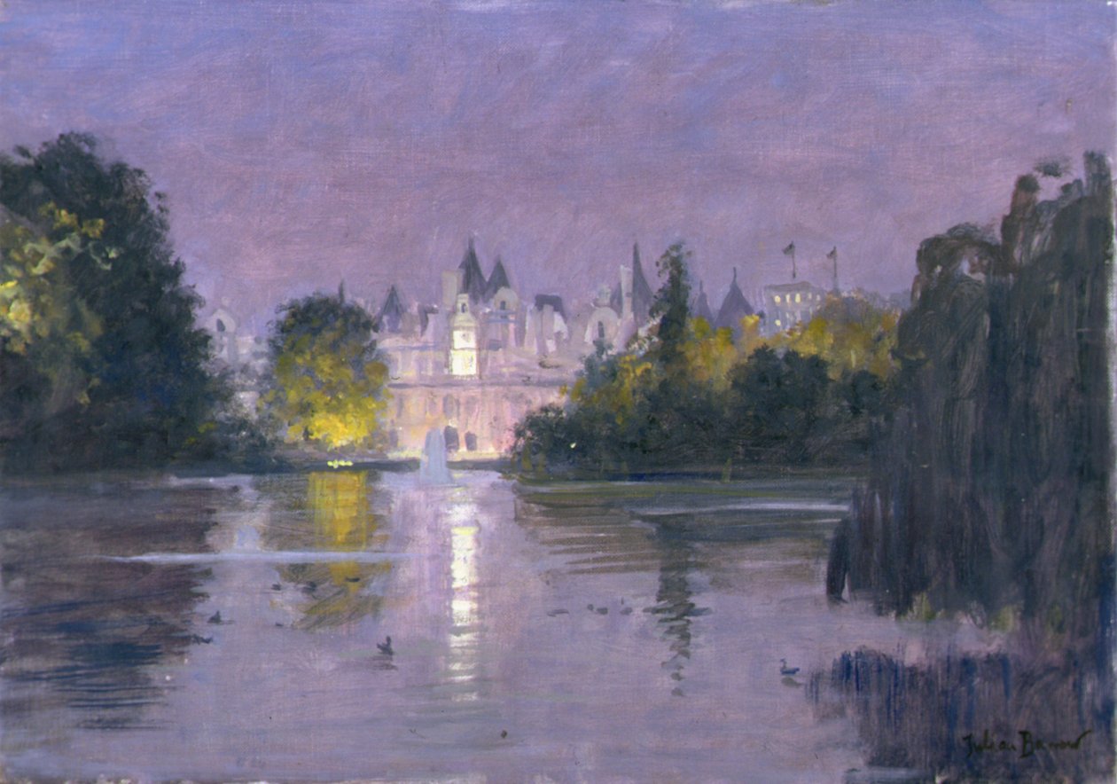 St Jamess Park - natt av Julian Barrow