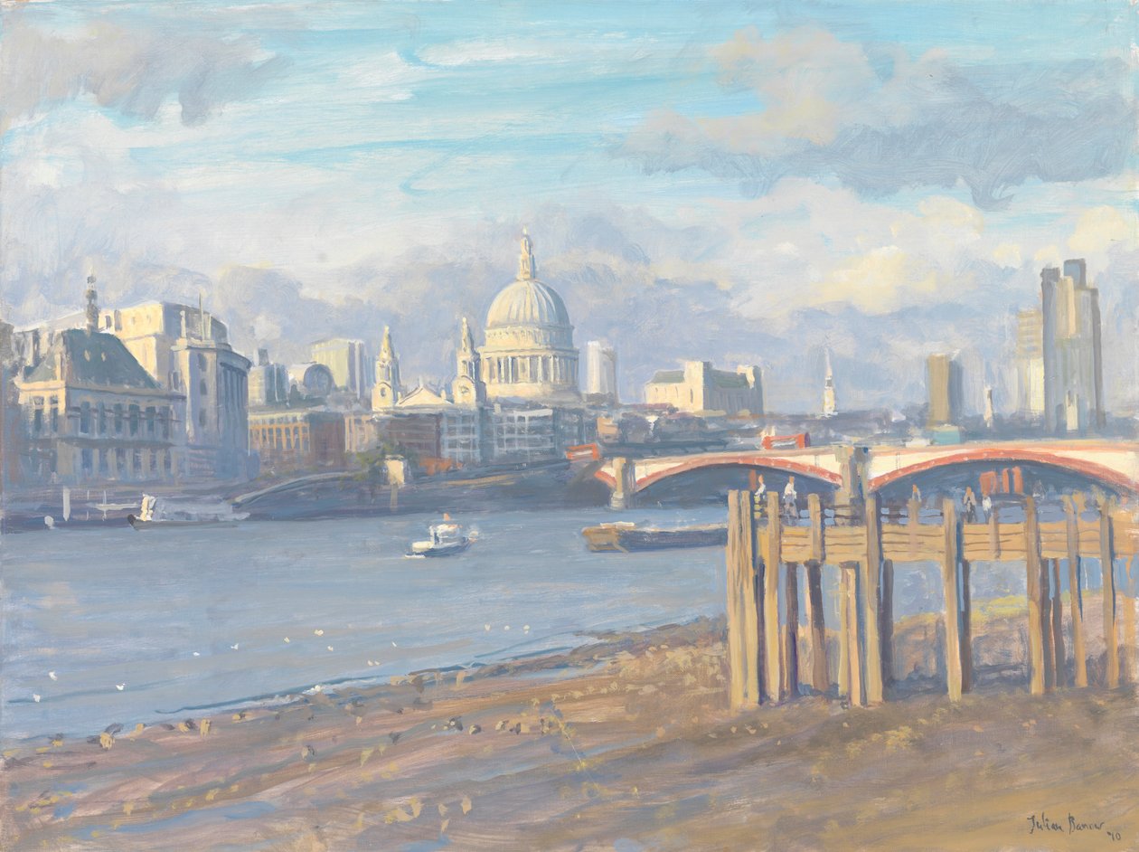 St Pauls fra sør, 2010 av Julian Barrow