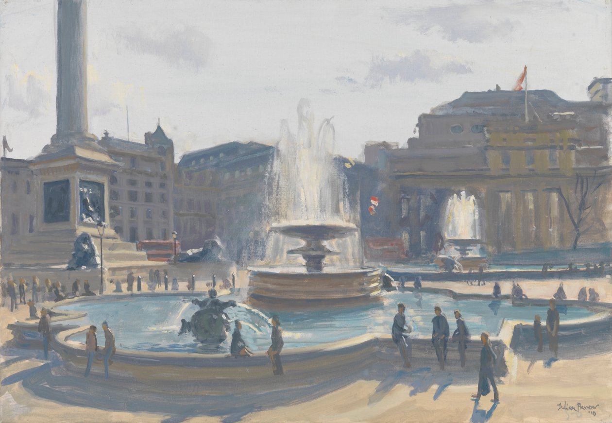 Trafalgar Square, 2010 av Julian Barrow