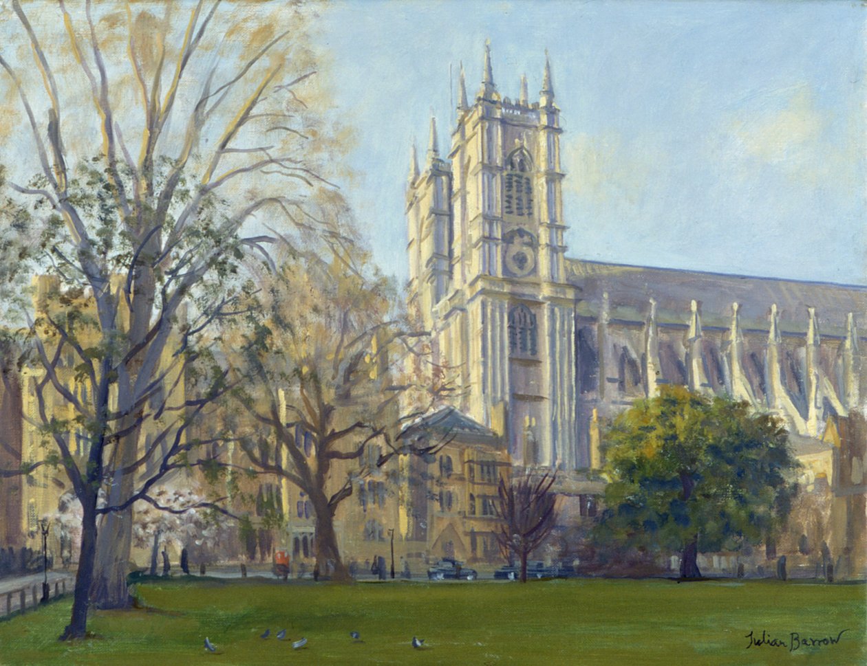 Westminster Abbey fra Deans Yard av Julian Barrow