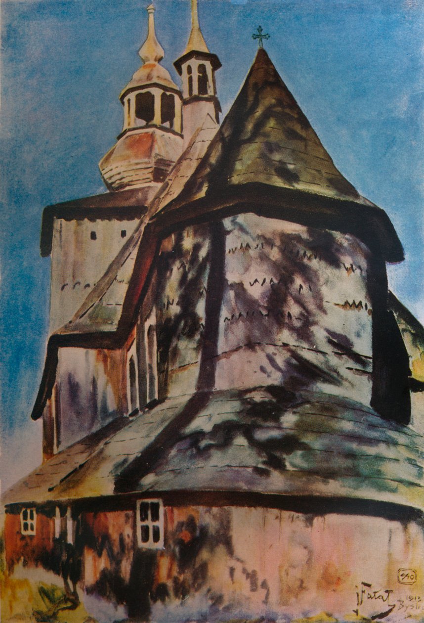 Kirke nær Krakow, 1913 1934 av Julian Falat