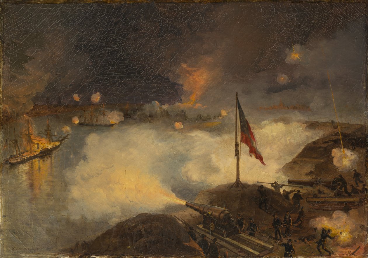 Slaget ved Port Hudson, La., 1863, 1886 av Julian Oliver Davidson