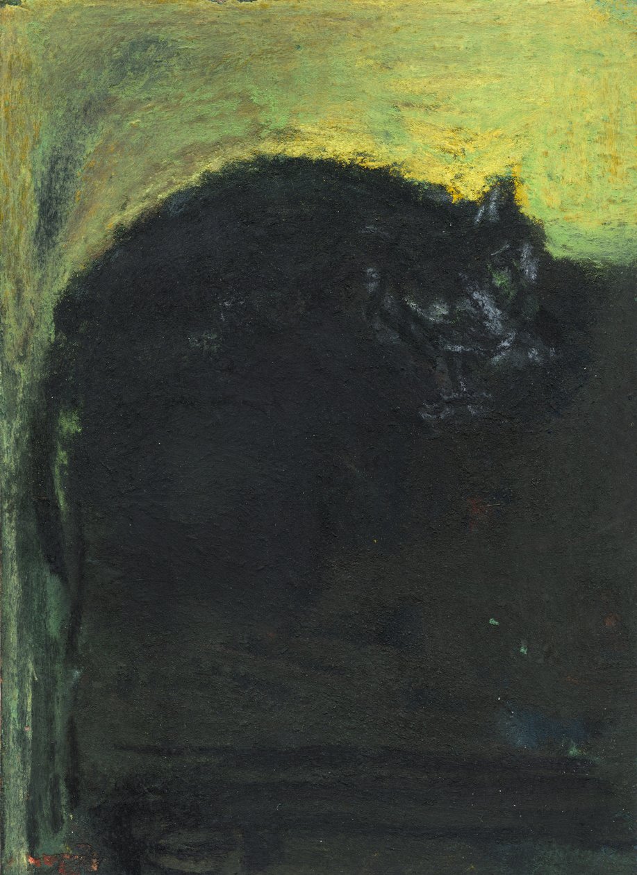 Svart katt, 2017 av Julie Held
