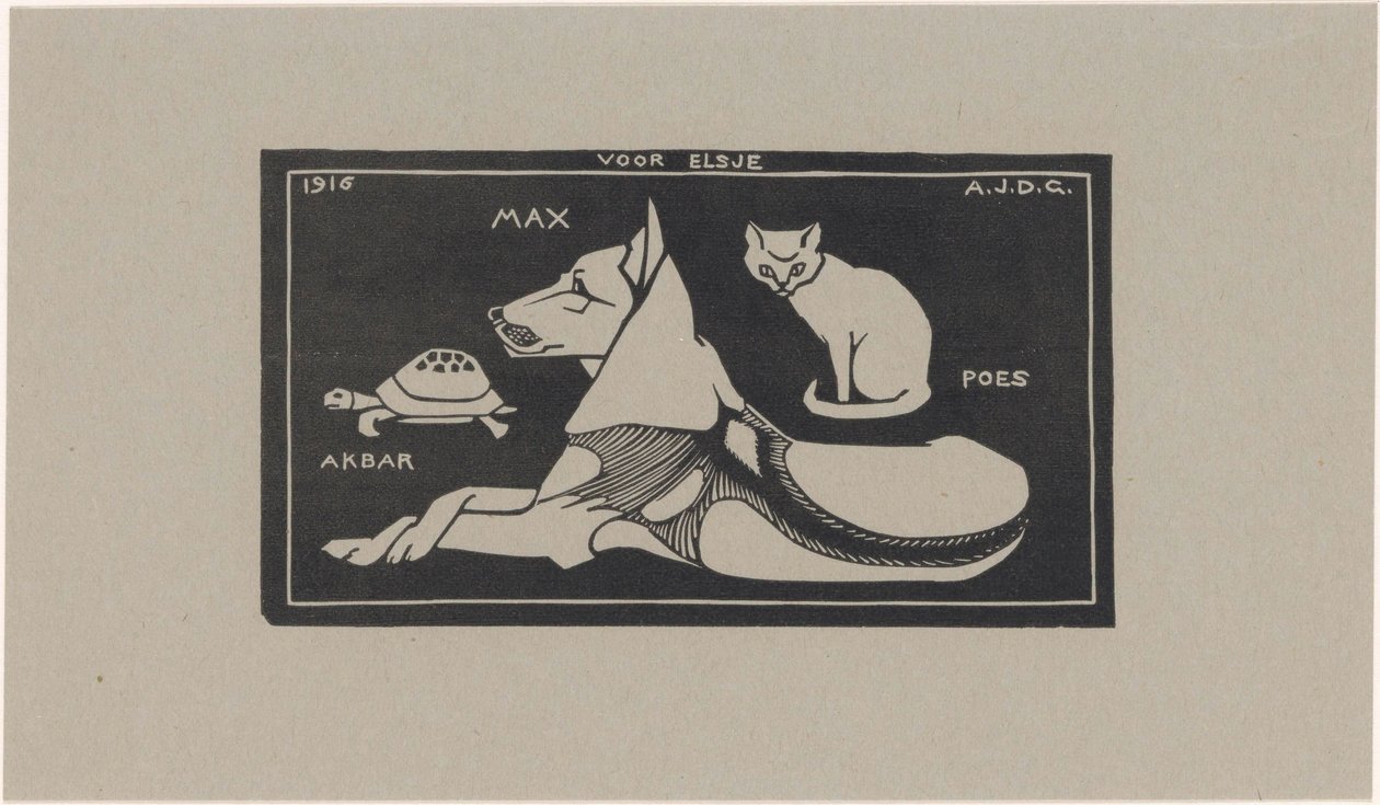 Akbar, Max, Poes (tittel på objekt) av Julie de Graag