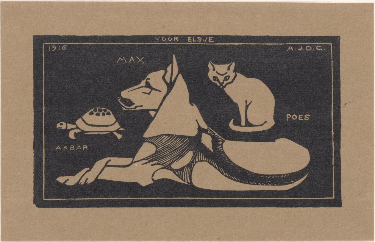 Akbar, Max, Poes (tittel på objekt) av Julie de Graag