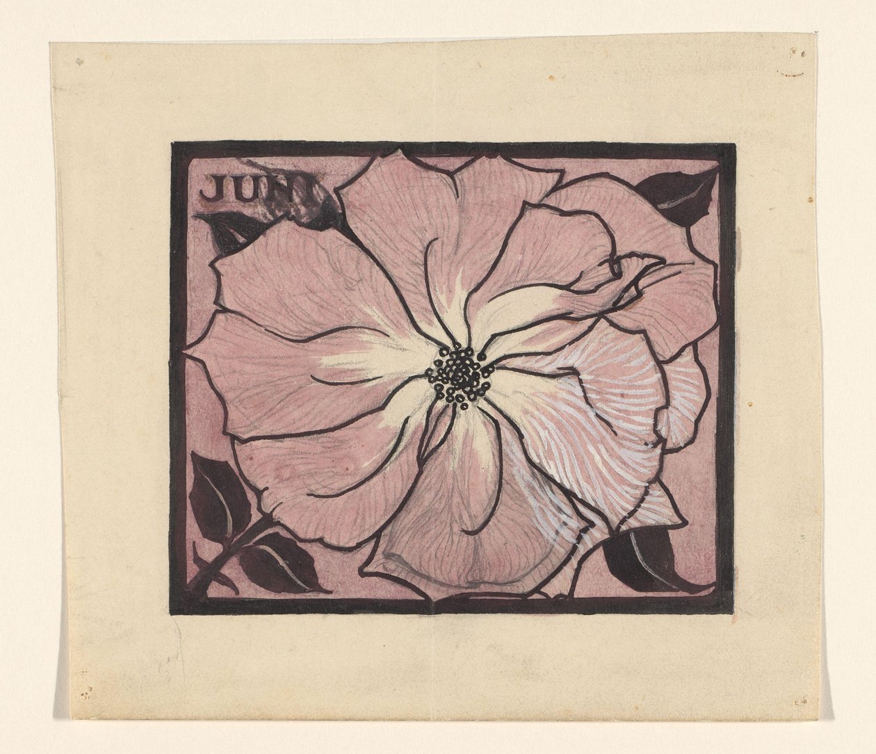 Blomst juni (tittel på objekt) av Julie de Graag
