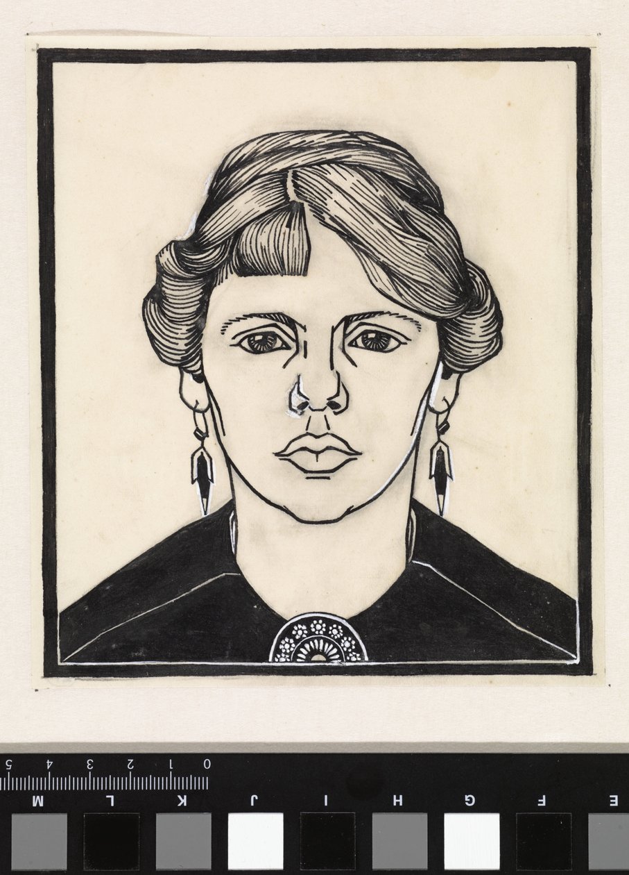 Portret van een vrouw, van voren   1389353   no       norwegian Successfully Translated  Original: Yellow-headed Blackbird, Female Blackbird, and Female Cape May Warbler Translat: Yellow-headed Blackbird, Female Blackbird, and Female Cape May Warbler 12405 av Julie de Graag