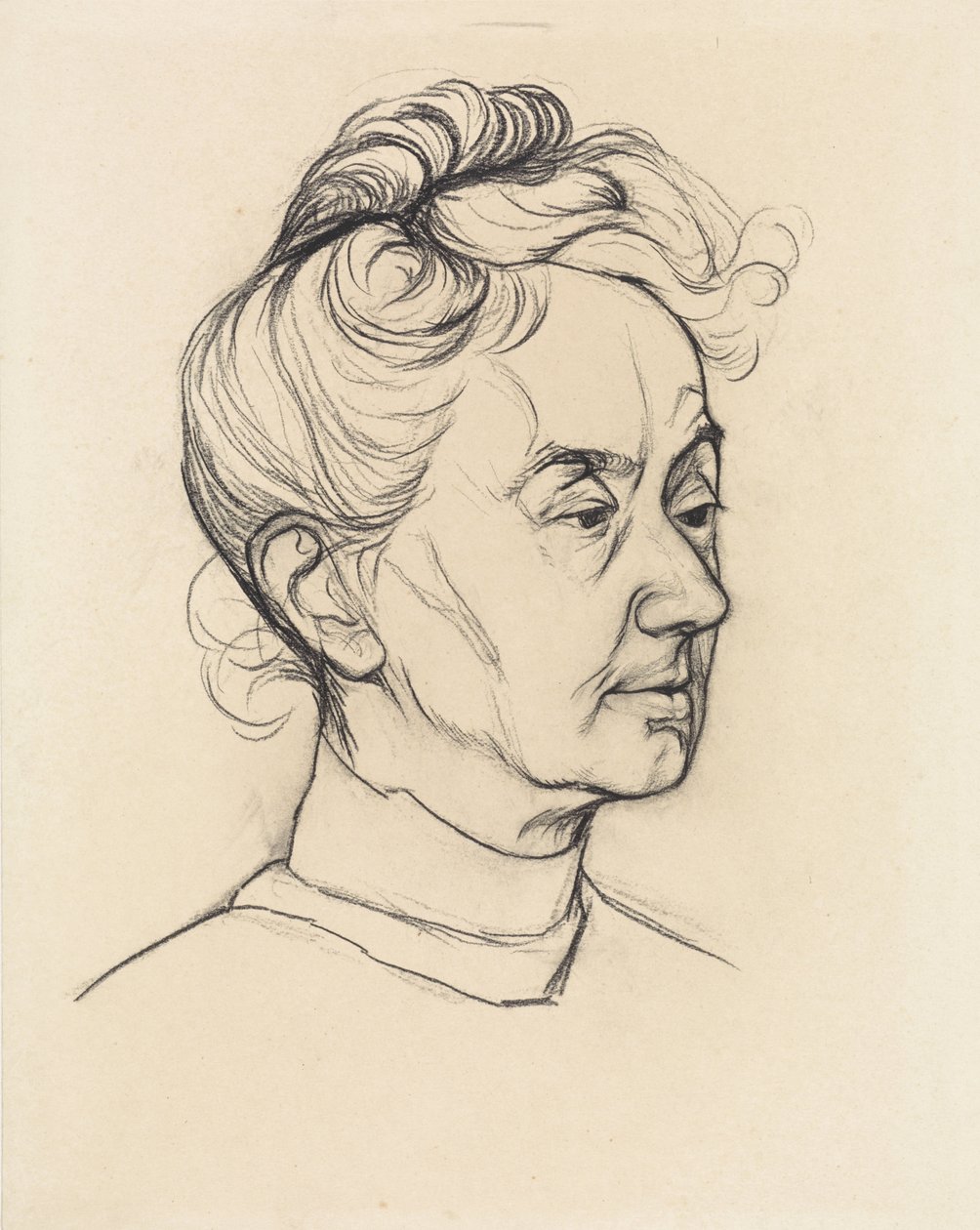 Portrett av fru Corry Pabst av Julie de Graag
