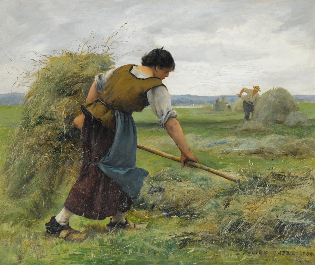 Høstmaskinene (slåtten) av Julien Dupre