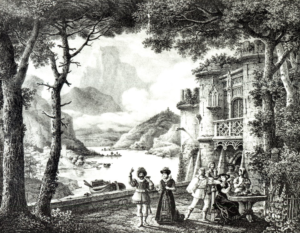 Scene satt for akt III av 