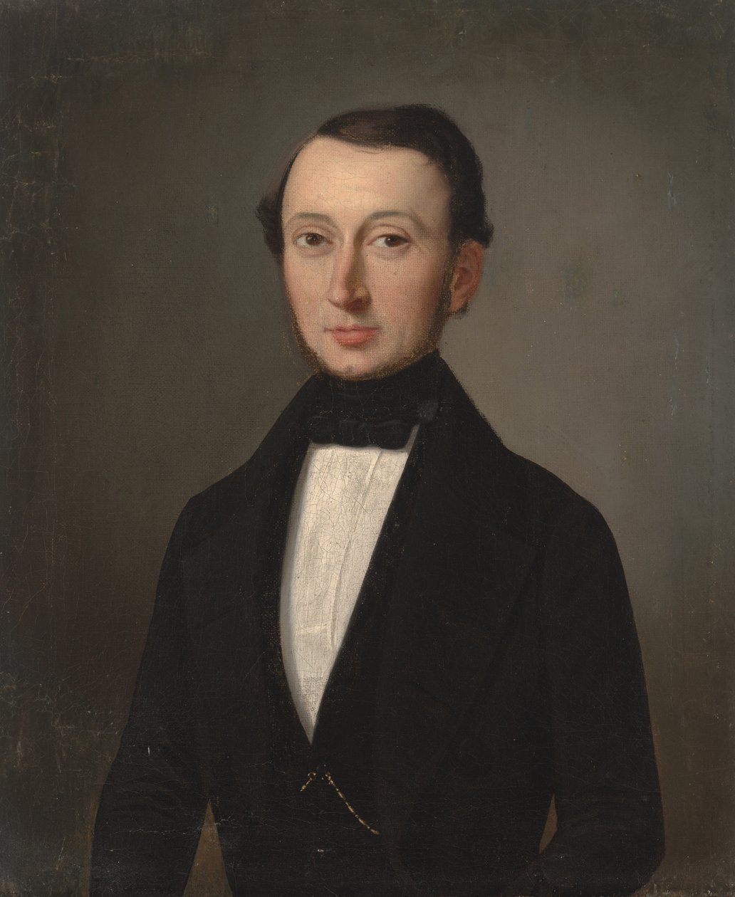 Portrait of a Creole Gentleman, ca. 1835-37 (olje på lerret) av Julien Hudson