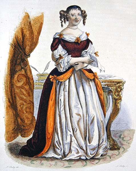Portrett av Madame de Sevigne av Julien Leopold (after) Boilly