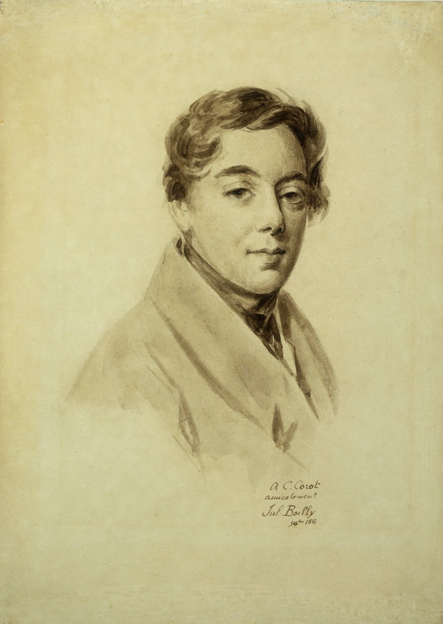 Camille Jean Baptiste Corot, 1822 av Julien Leopold Boilly