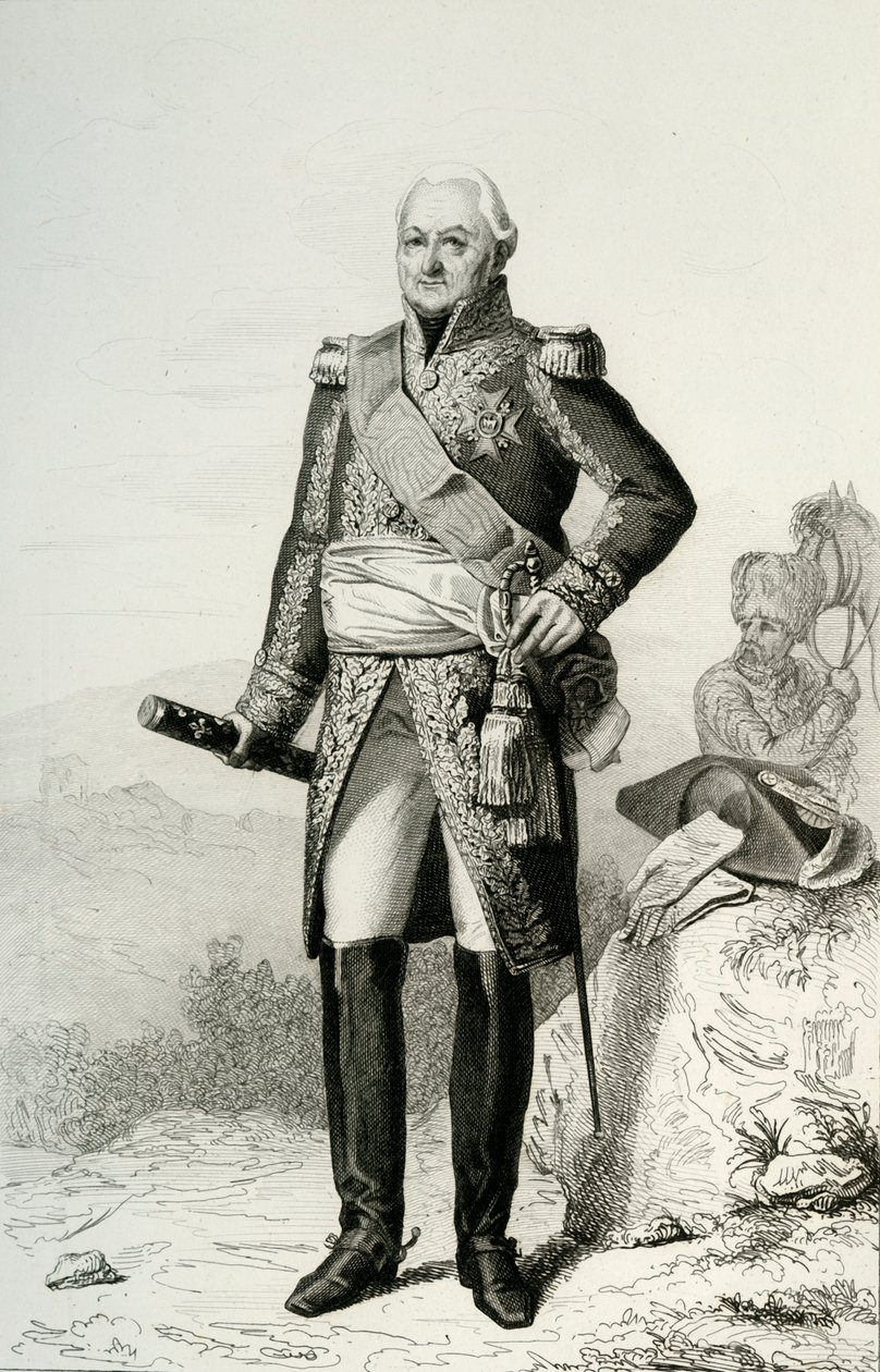Charles du Houx de Vioménil, 1804, 1839. av Julien Leopold Boilly