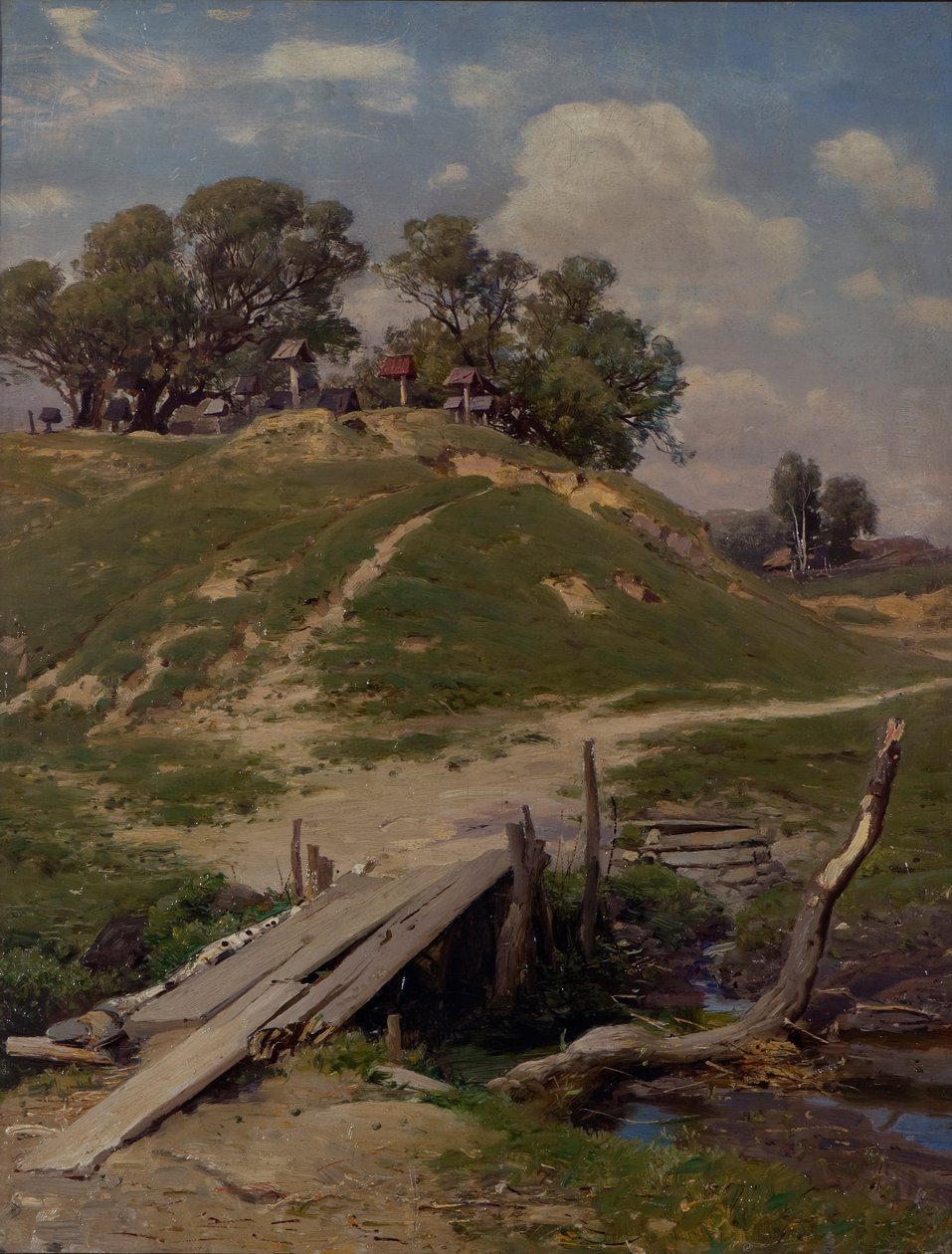 Kirkegård av Julijs Feders