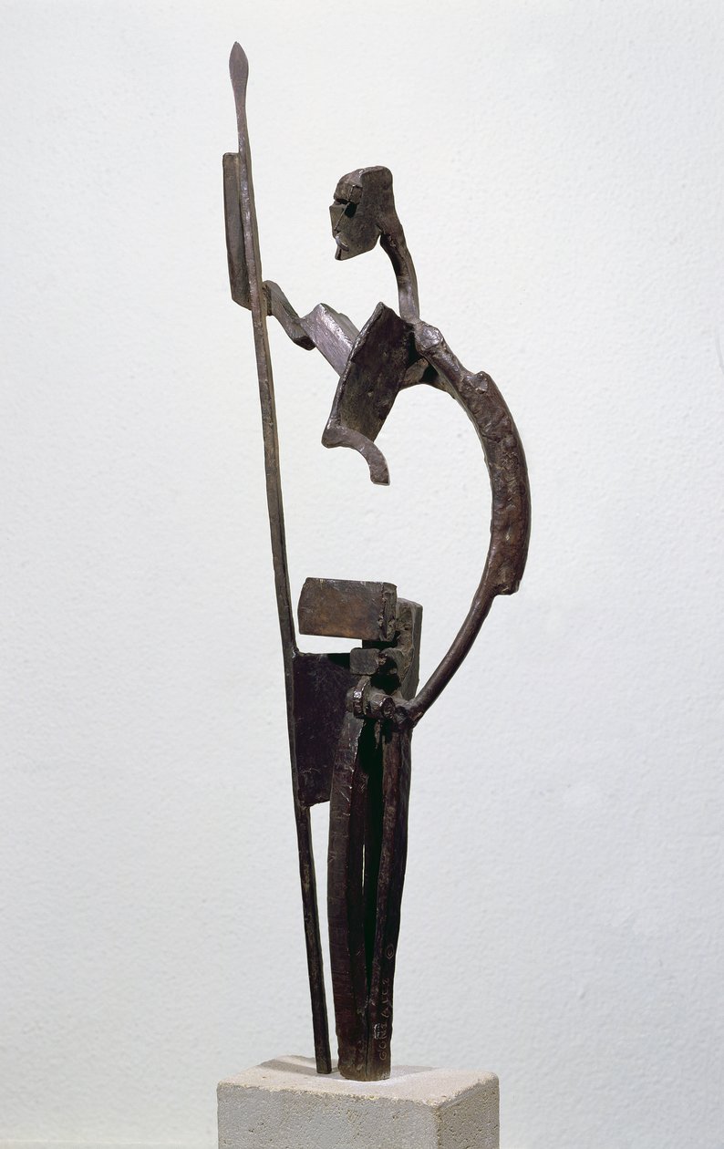 Don Quijote, 1939 (bronse) av Julio Gonzalez