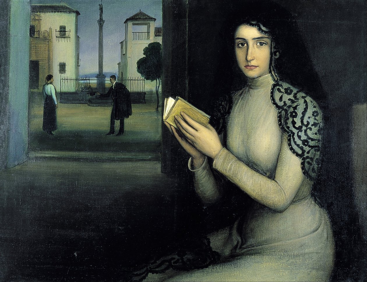 Nieves av Julio Romero de Torres
