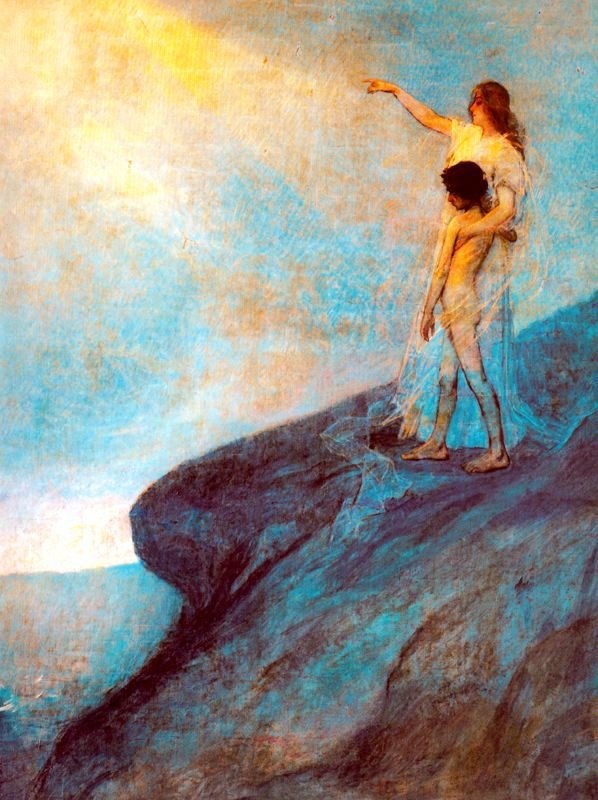 Geni og inspirasjon av Julio Romero de Torres