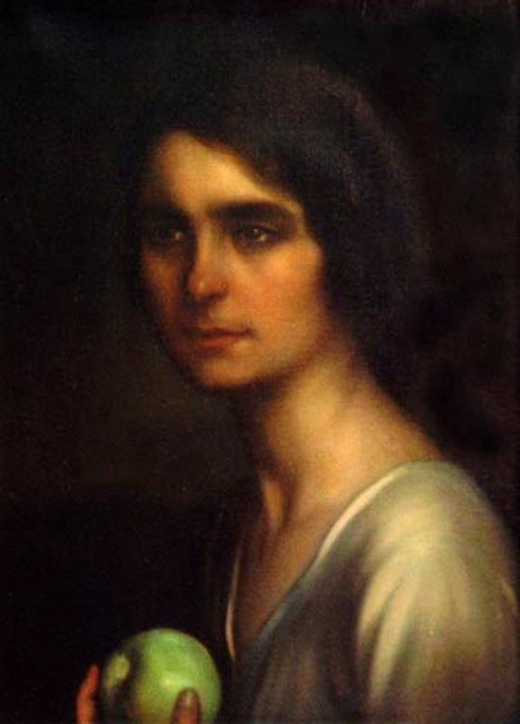 Eva av Julio Romero de Torres