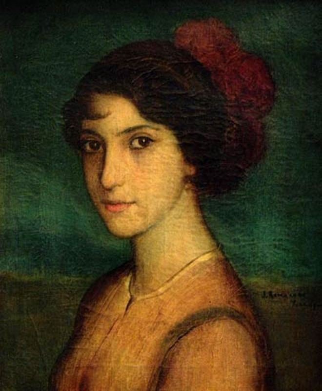 Argentinita av Julio Romero de Torres