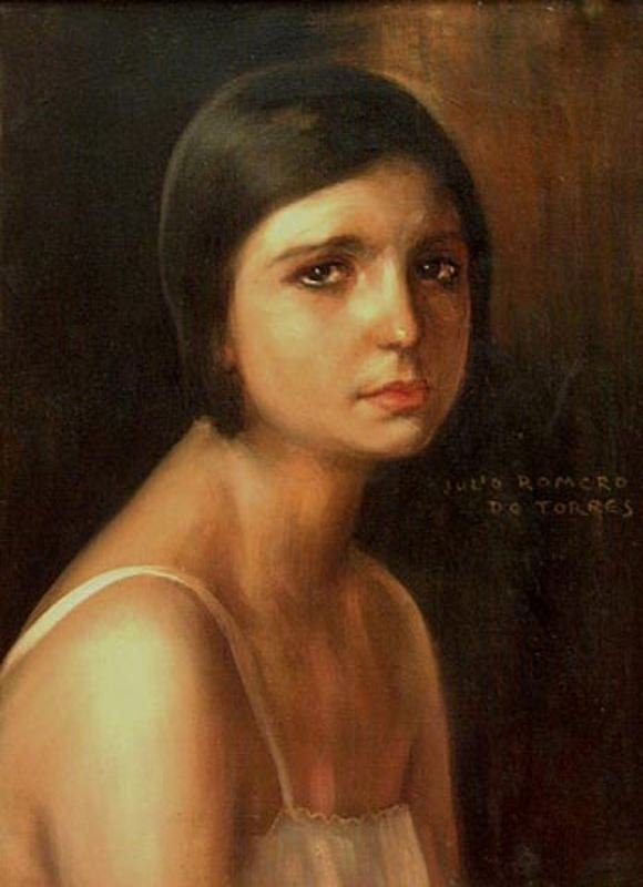 Den gode lille jenta av Julio Romero de Torres