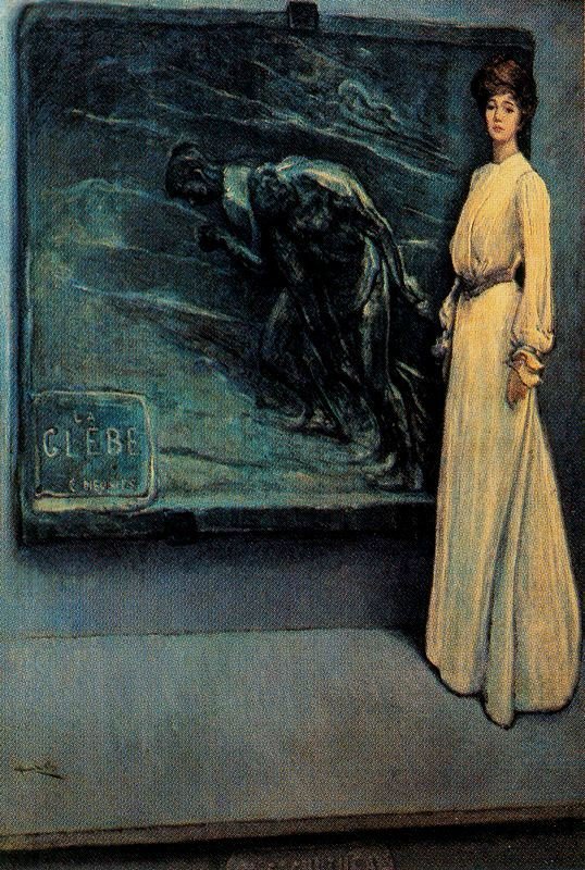 Skulpturen av Julio Romero de Torres