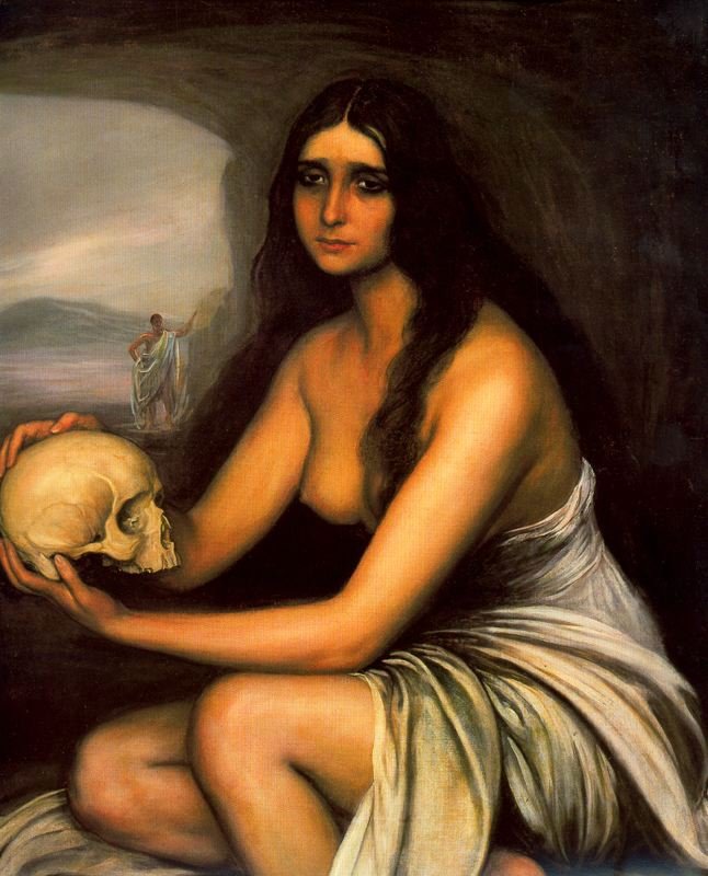 Magdalena av Julio Romero de Torres