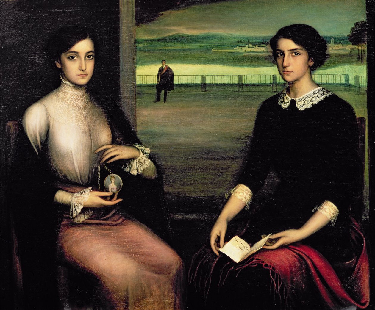 Portrett av Angeles og Fuensanta av Julio Romero de Torres