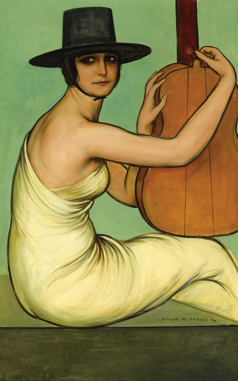Dora the Cordovan, 1925. av Julio Romero de Torres
