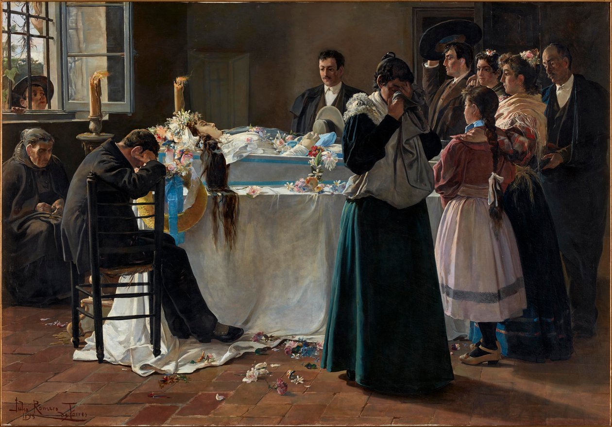 Se hvor pen hun var, 1895. av Julio Romero de Torres