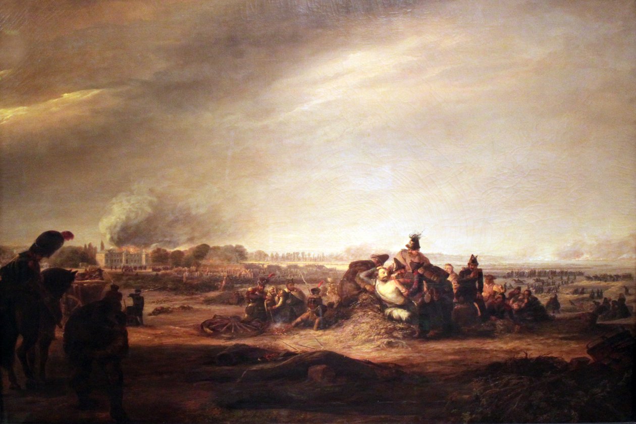 Slaget ved Dresden av Julius Ferdinand Wilhelm Sattler