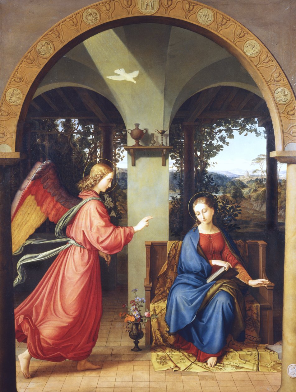 Kunngjøring, 1818 av Julius Schnorr von Carolsfeld