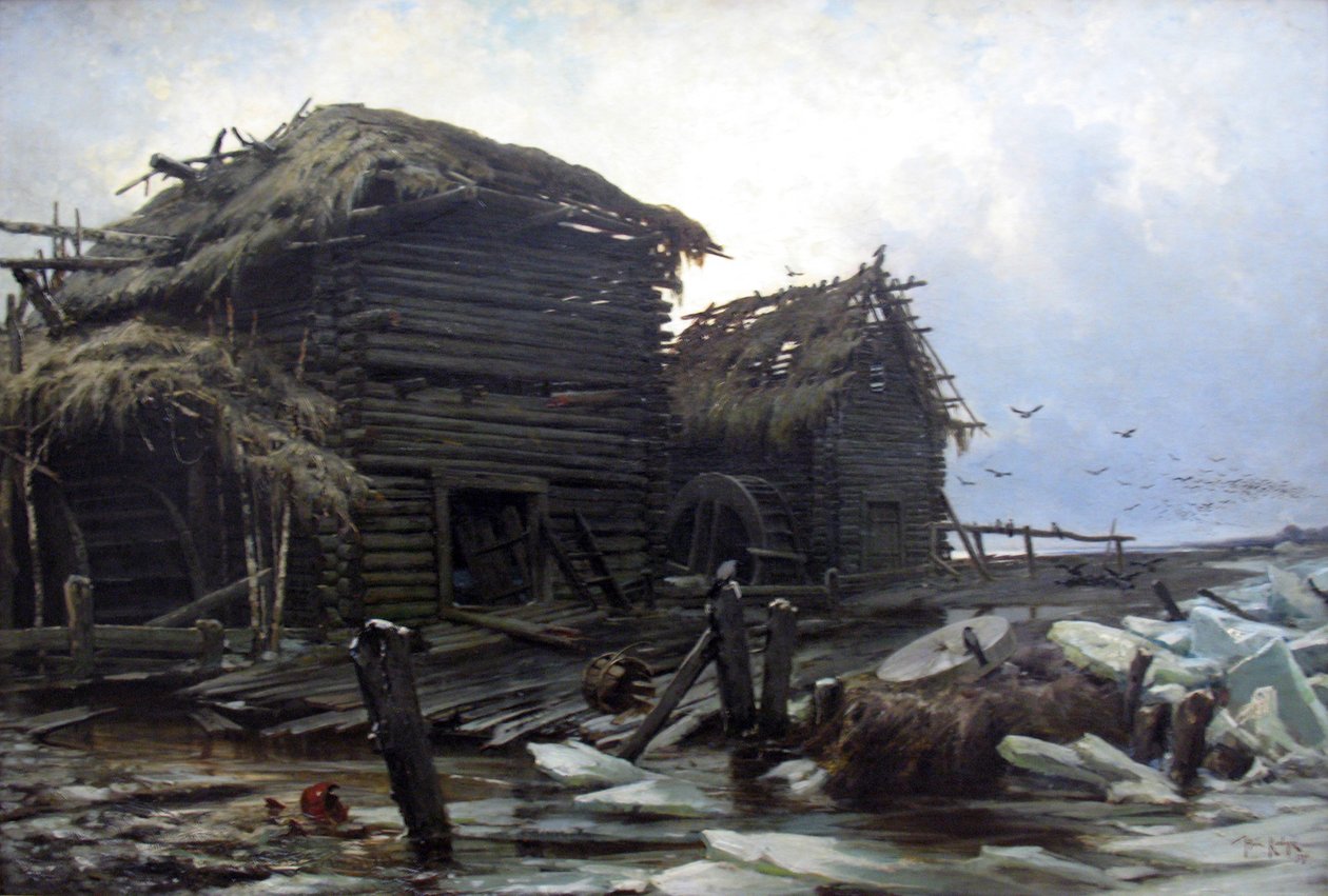 forlatt mølle tysk: forlatte møller: n av Julius Sergius von Klever