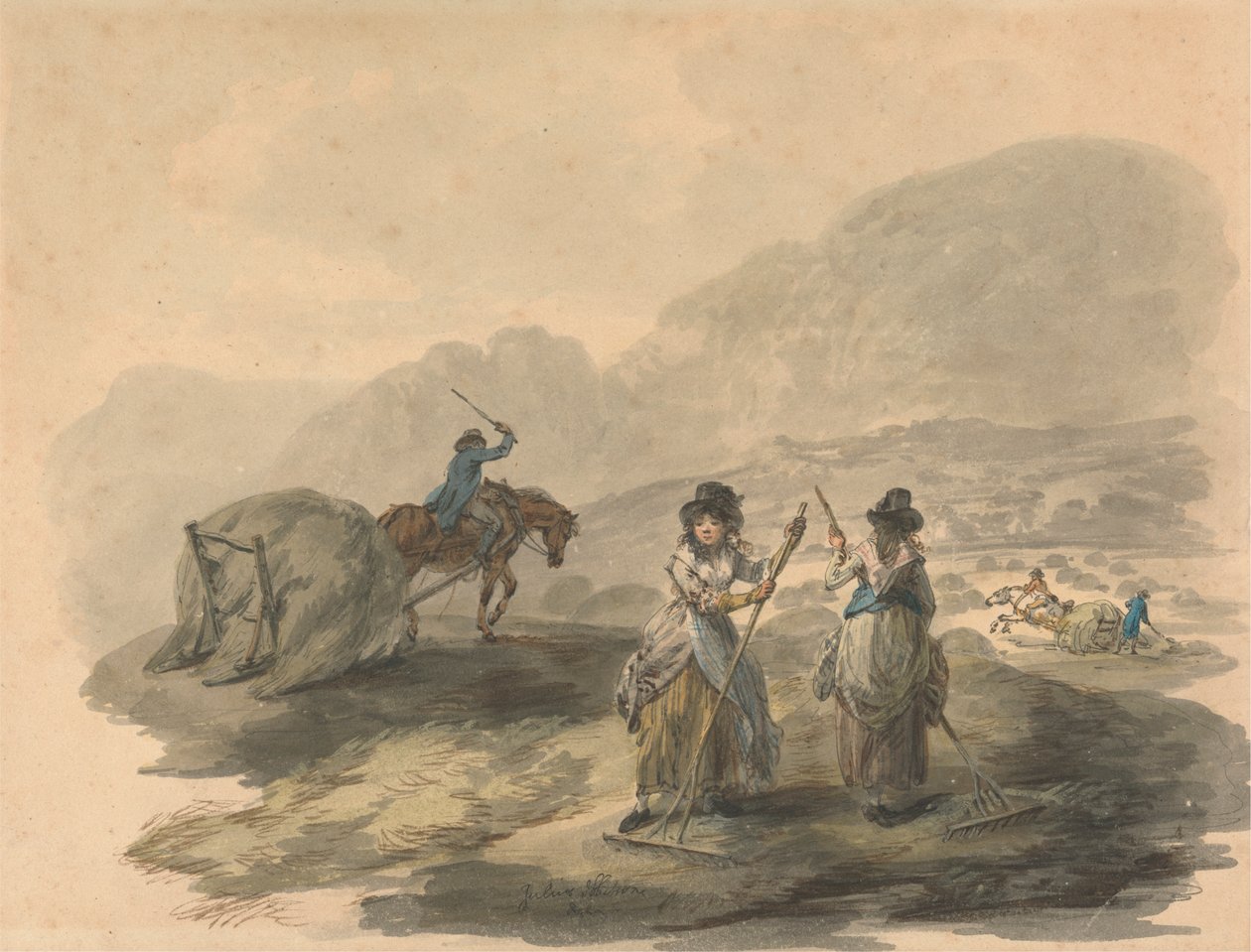 Høsting av Julius Caesar Ibbetson