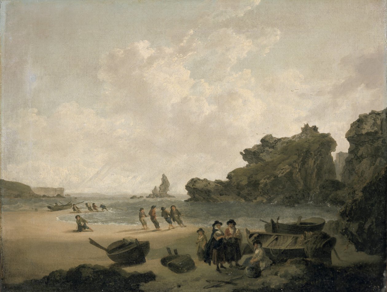 The Stack Rock av Julius Caesar Ibbetson