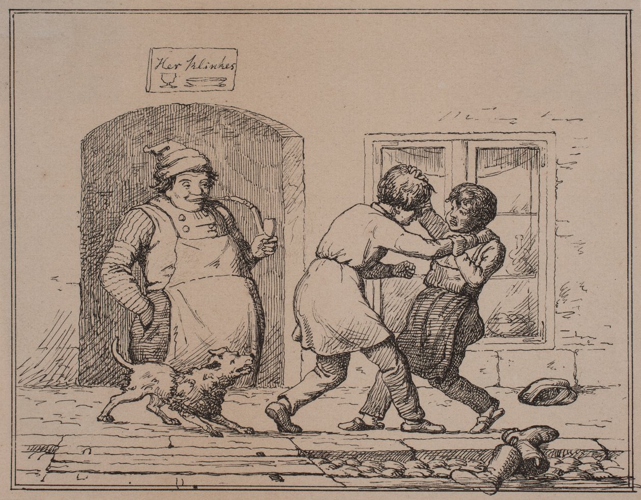 Illustrasjon for bilder og vers av Julius Exner og Christian Winther av Julius Exner