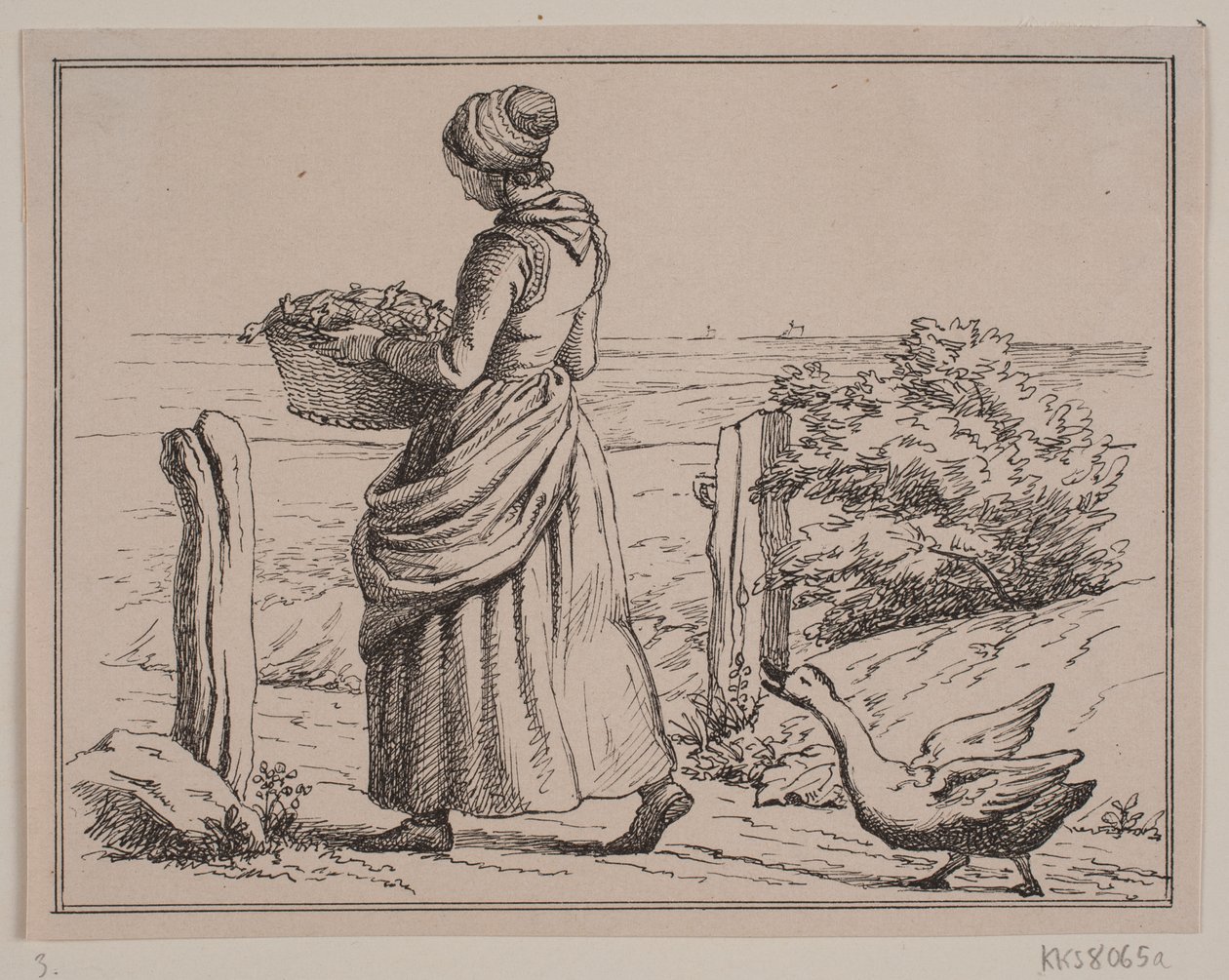 Illustrasjon for bilder og vers av Julius Exner og Christian Winther av Julius Exner