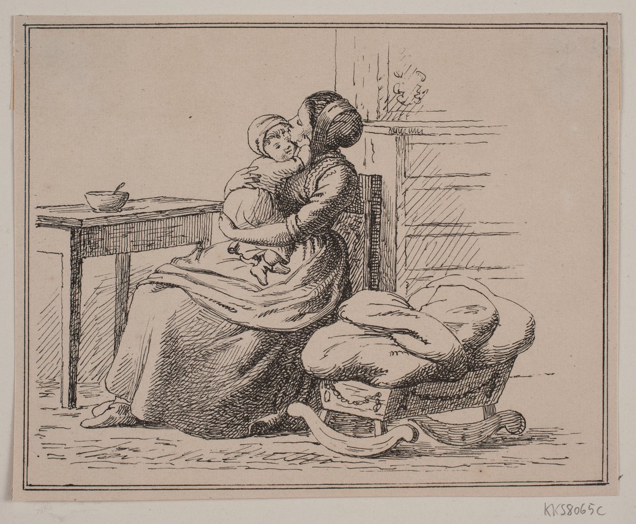 Illustrasjon for bilder og vers av Julius Exner og Christian Winther av Julius Exner