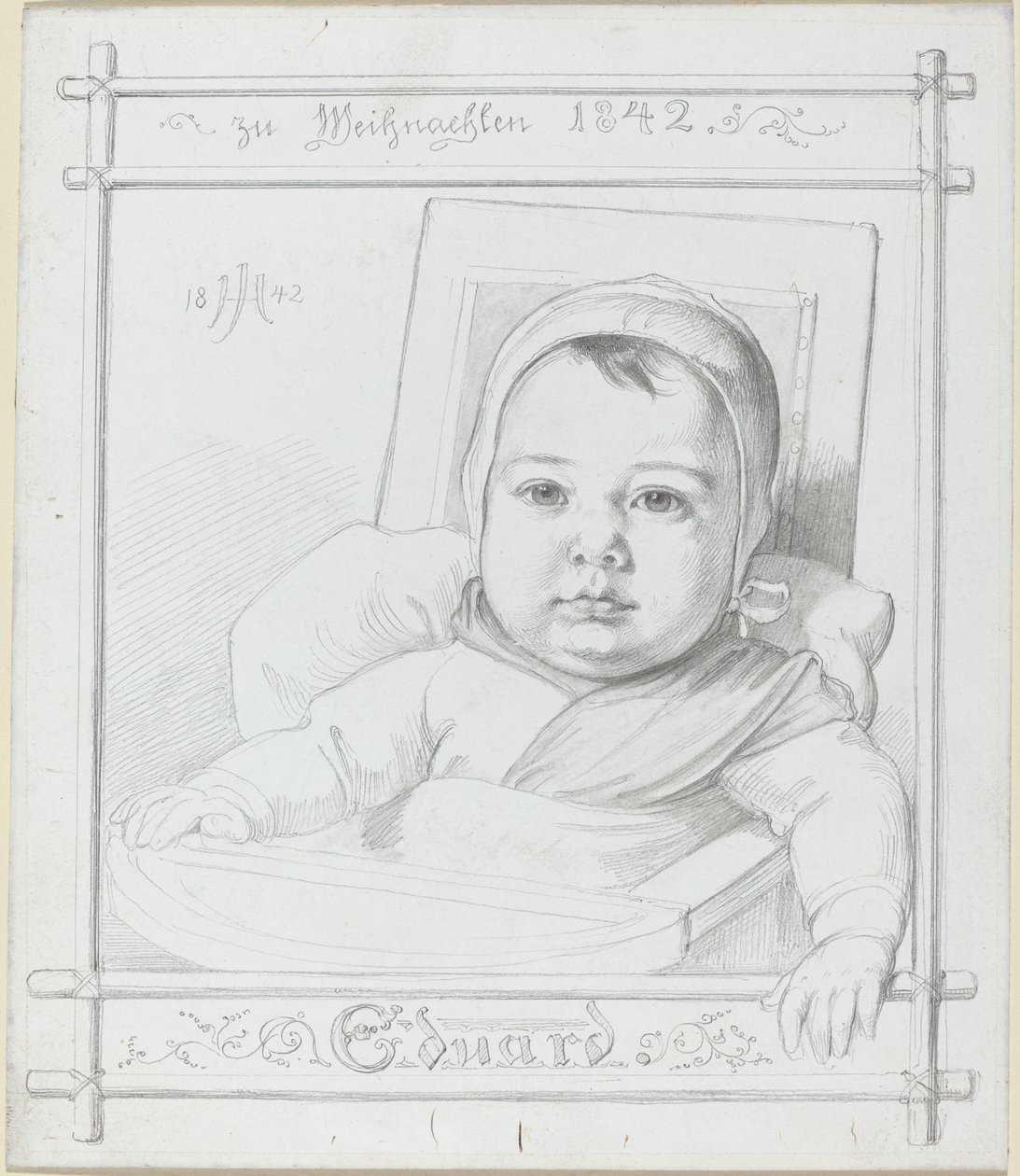 Eduard, kunstnerens spedbarnssønn av Julius Hubner