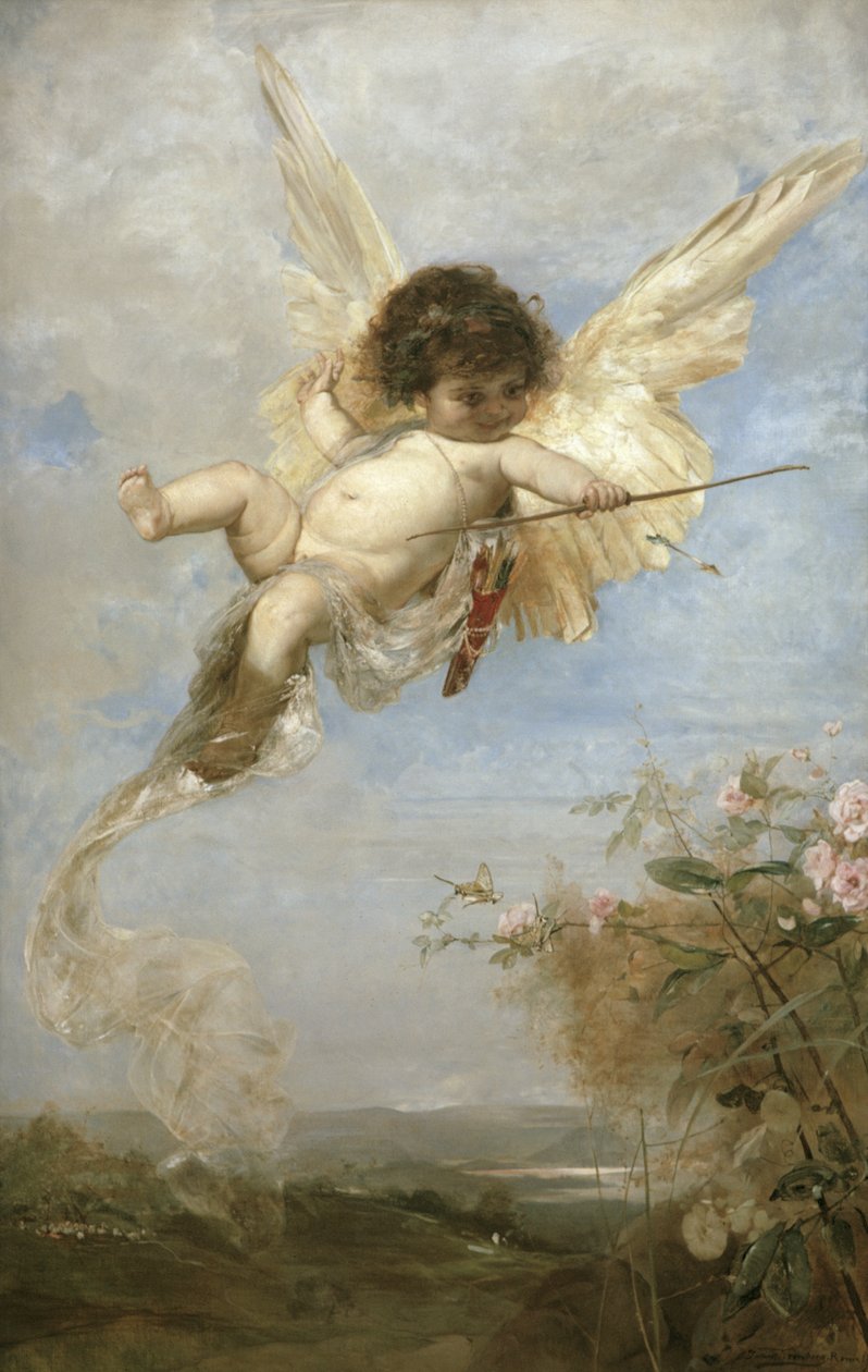 Amor, 1878 av Julius Kronberg