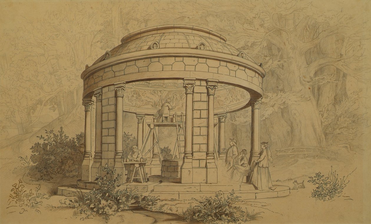 Melusine-tempelet av Julius Naue