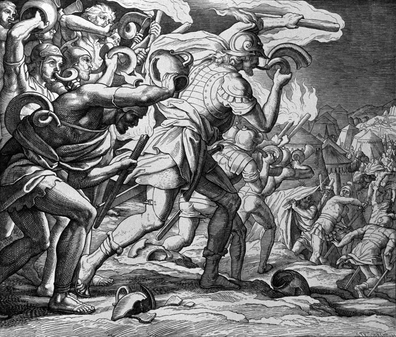 Gideon av Julius Schnorr von Carolsfeld