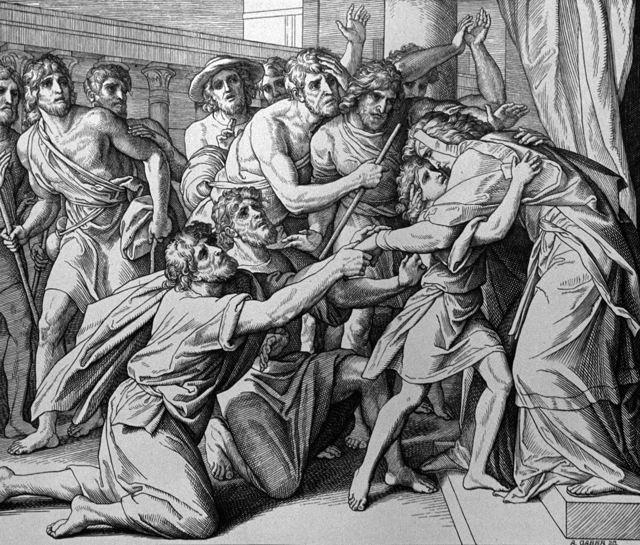 Josef og brødrene hans av Julius Schnorr von Carolsfeld