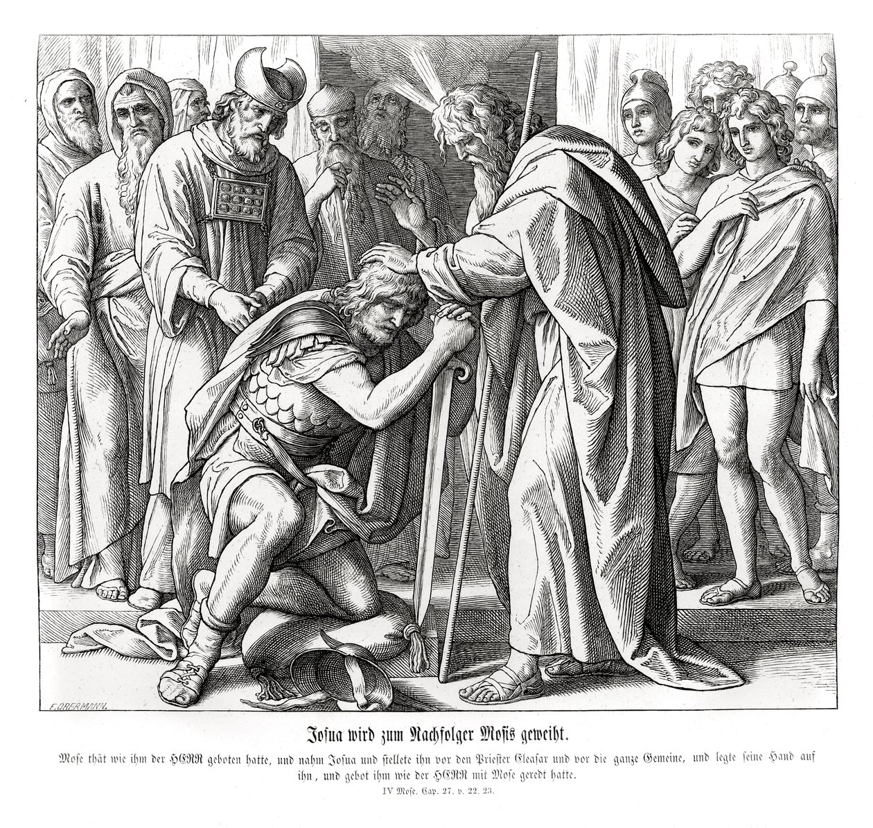 Joshua is appointed as Moses