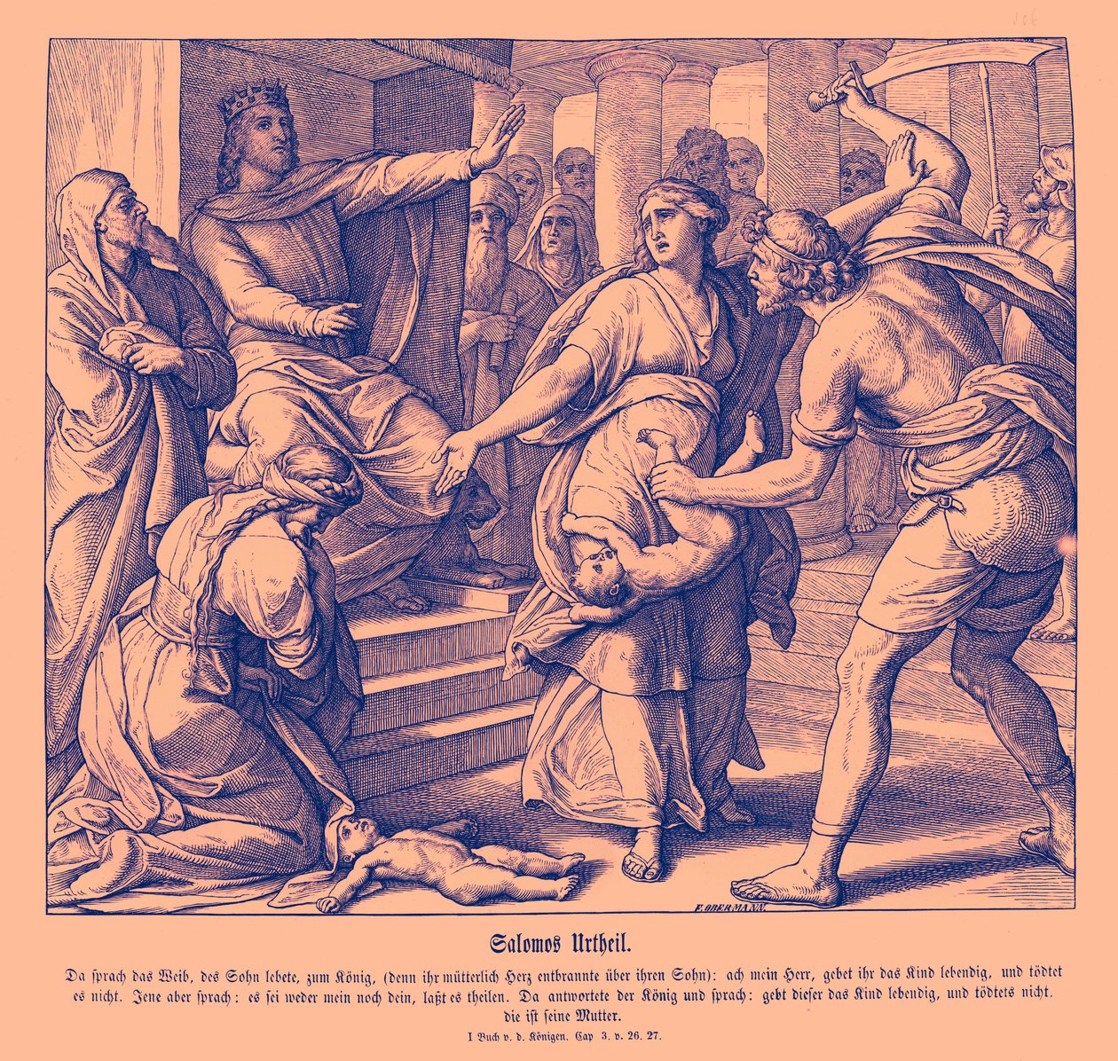 Salomos dom av Julius Schnorr von Carolsfeld