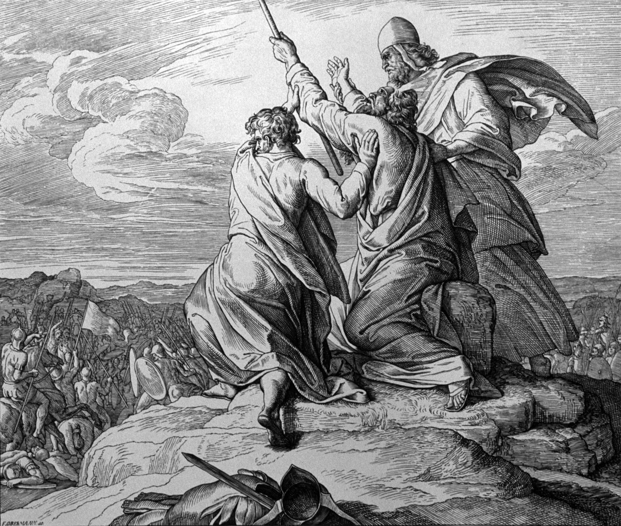 Mirakel av Moses av Julius Schnorr von Carolsfeld