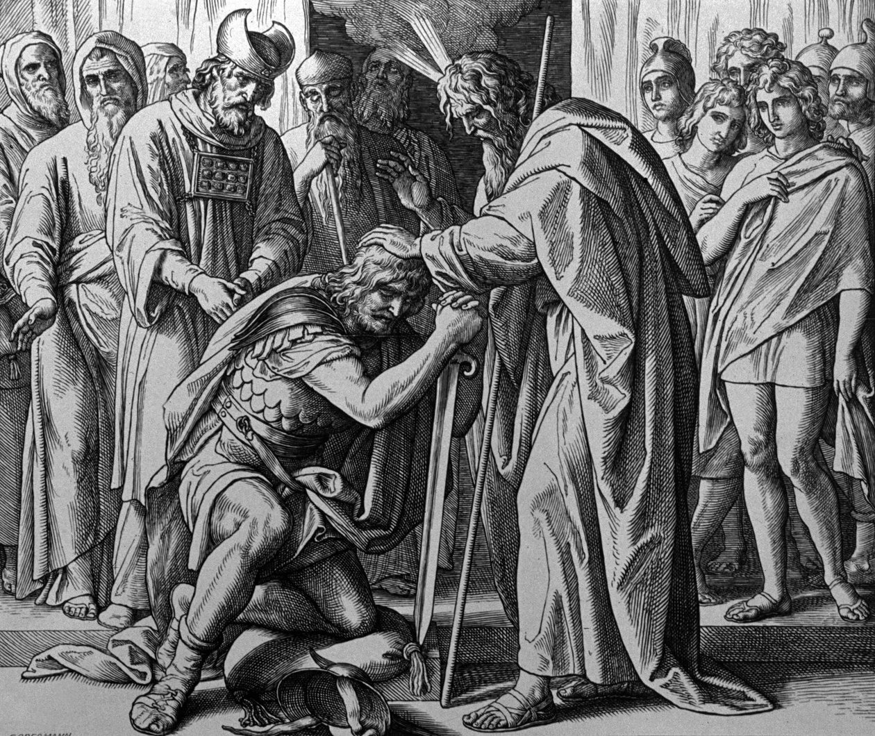 Moses og Josva av Julius Schnorr von Carolsfeld