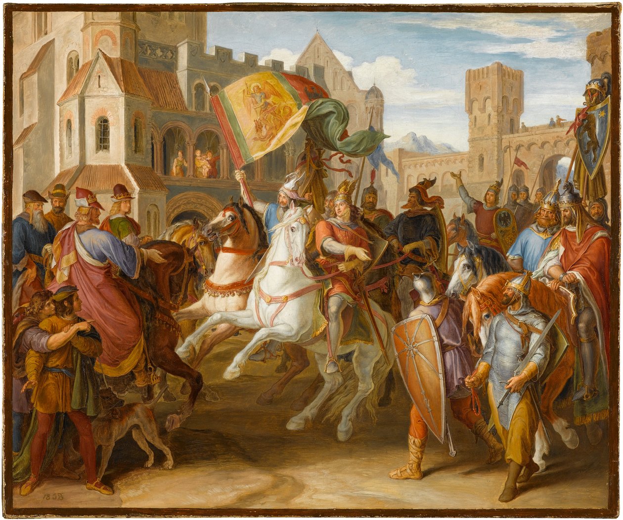 Siegfrieds seierrike hjemkomst av Julius Schnorr von Carolsfeld