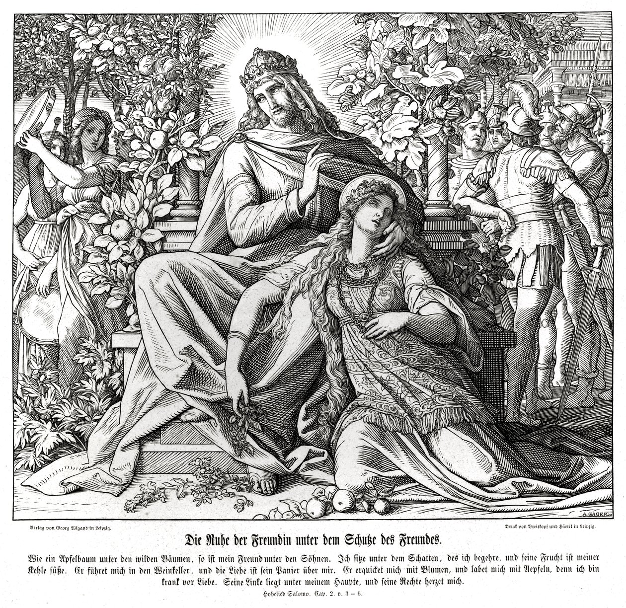 Salomos sang av Julius Schnorr von Carolsfeld