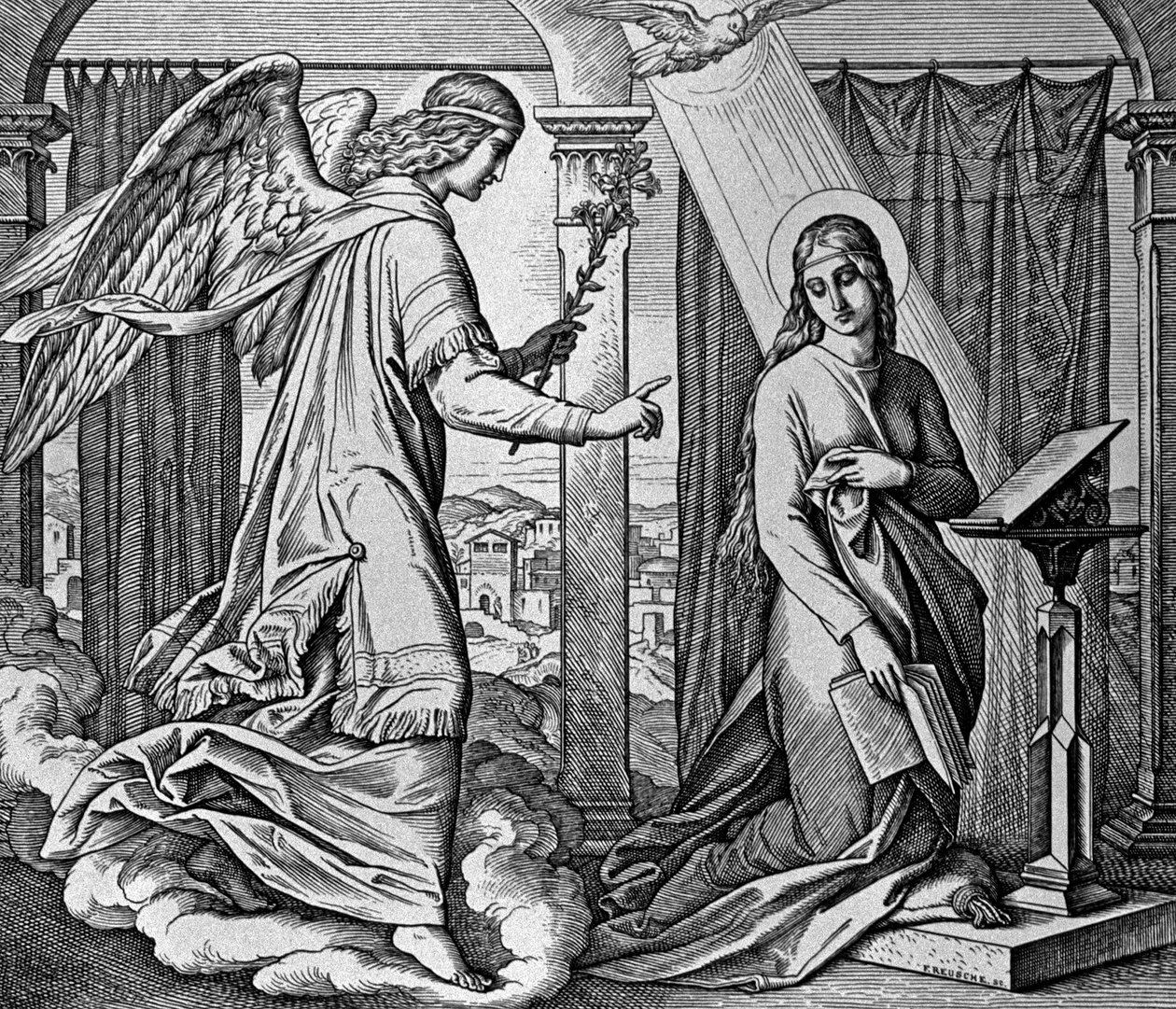 Kunngjøringen av Julius Schnorr von Carolsfeld